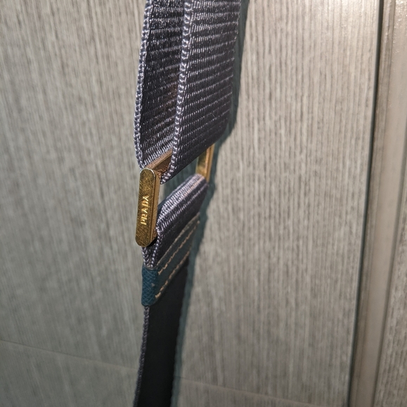 Prada: Nylon Tessuto Buckle Crossbody - Picture 5 of 9